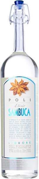 Ликер Poli, "Elisir" Sambuca, 0.7 л