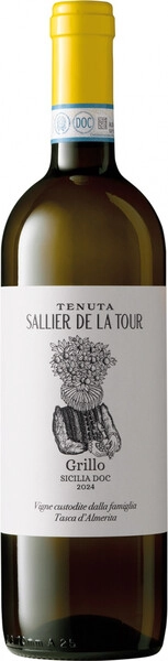 Вино Sallier de La Tour, Grillo, Sicilia DOC, 2024