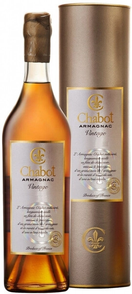 Арманьяк Chabot, 1995, gift tube, 0.7 л