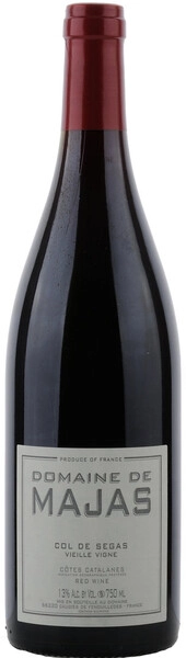 Вино Domaine de Majas, Col de Segas Vieille Vigne, Cotes Catalanes IGP, 2014