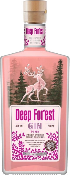 Джин Deep Forest Pink, 0.5 л