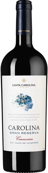 Вино Santa Carolina, "Gran Reserva" Carmenere, Valle del Rapel DO, 2023