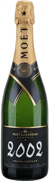 Шампанское Moet & Chandon, Grand Vintage, 2002
