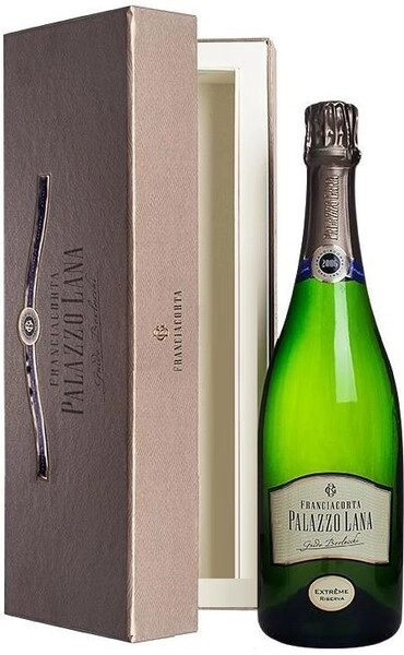 Игристое вино Guido Berlucchi, Palazzo Lana Extreme Riserva, Franciacorta DOCG, gift box