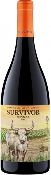 Вино "Survivor" Pinotage, 2022