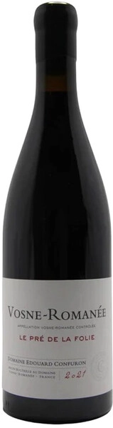 Вино Domaine Edouard Confuron, Vosne-Romanee Le Pre de la Folie AOC, 2021