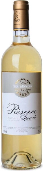 Вино Domaine Barons de Rothschild, Reserve Speciale Blanc, Bordeaux AOC, 2012