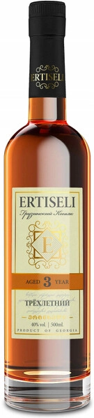 Коньяк "Ertiseli" 3 Years, 0.5 л