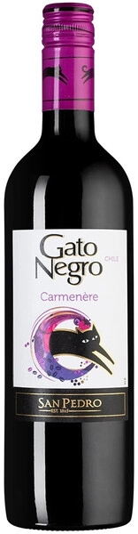 Вино Gato Negro Carmenere, 2023