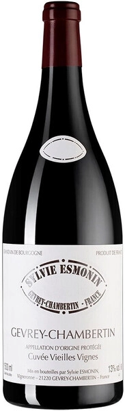Вино Sylvie Esmonin, Gevrey‐Chambertin "Vieilles Vignes" AOC, 2022, 1.5 л