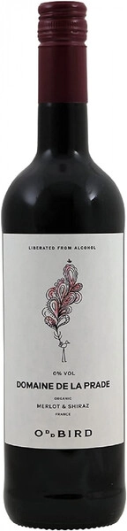 Вино Oddbird, Domaine de la Prade Merlot/Shiraz, No Alcohol, 2020