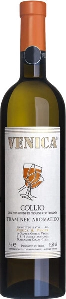 Вино Venica & Venica, Traminer Aromatico, Collio DOC, 2023