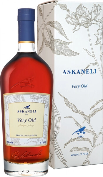Коньяк "Askaneli" Very Old 5 Years Old, gift box, 0.7 л