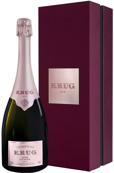 Игристое вино Krug Rose, gift box