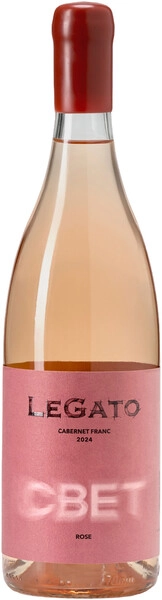 Вино "LeGato" Svet Cabernet Franc Rose, 2024