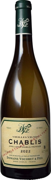 Вино Domaine Vocoret, Chablis Vieilles Vignes AOC, 2022