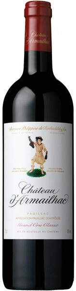 Вино Chateau d'Armailhac, Pauillac AOC 5-me Grand Cru Classe, 2006
