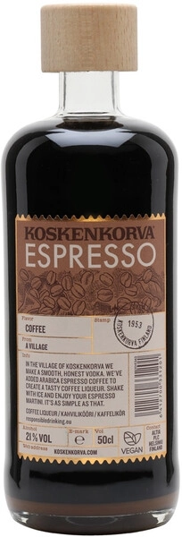 Ликер Koskenkorva Espresso, 0.5 л