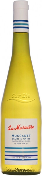 Вино La Mariniere Muscadet Sevre et Maine AOC Sur Lie, 2023