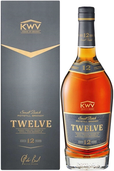 Бренди KWV, 12 Years Old, gift box, 0.75 л