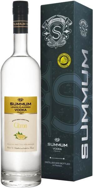 Водка Summum Lemon Flavored, gift box, 0.75 л
