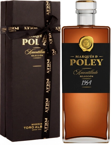 Вино Toro Albala, "Marques de Poley" Amontillado Seleccion, Montilla-Moriles DOP, 1954, gift box, 200 мл