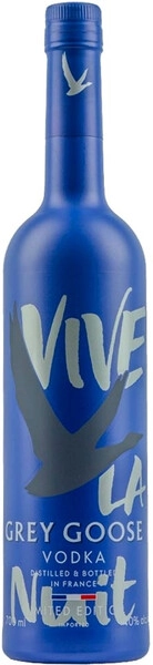 Водка Grey Goose, Limited Edition Vive La Nuit, 0.7 л