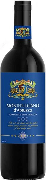 Вино "Solarita" Montepulciano d'Abruzzo DOC, 2024