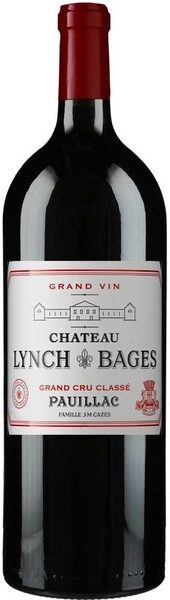 Вино Chateau Lynch Bages, Pauillac AOC 5-eme Grand Cru Classe, 2020, 1.5 л