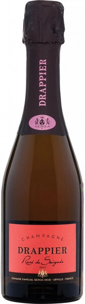 Шампанское Champagne Drappier, Brut Rose, Champagne AOC, 375 мл
