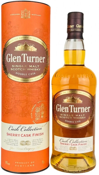 Виски Glen Turner Sherry Cask Finish, in tube, 0.7 л