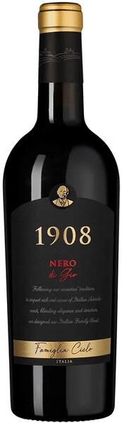 Вино Famiglia Cielo, "Nero di Gio", 2022