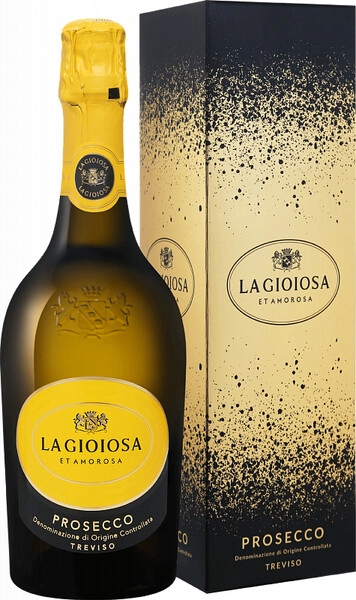 Игристое вино La Gioiosa Prosecco DOC Treviso Brut, gift box