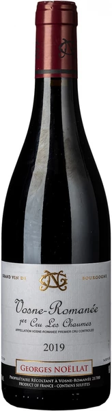 Вино Domaine Georges Noellat, Vosne-Romanee 1er Cru "Les Chaumes" AOC, 2019