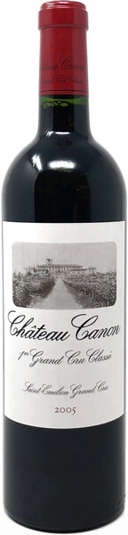 Вино Chateau Canon, Saint-Emilion AOC 1er Grand Cru Classe B, 2005