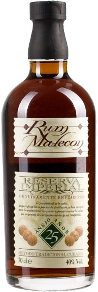 Ром Malecon Reserva Imperial, Anejo 25 Anos, 0.7 л