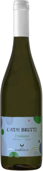 Вино Ca'De Brittj Friulano, Friuli DOC, 2022
