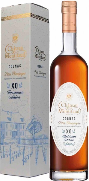 Коньяк Chateau de Montifaud XO Christmas Edition, Petite Champagne AOC, gift box, 0.5 л