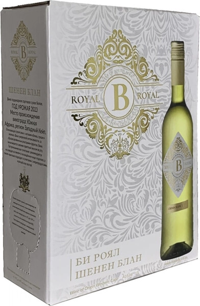 Вино Bayede, B Royal Chenin Blanc, bag-in-box, 3 л