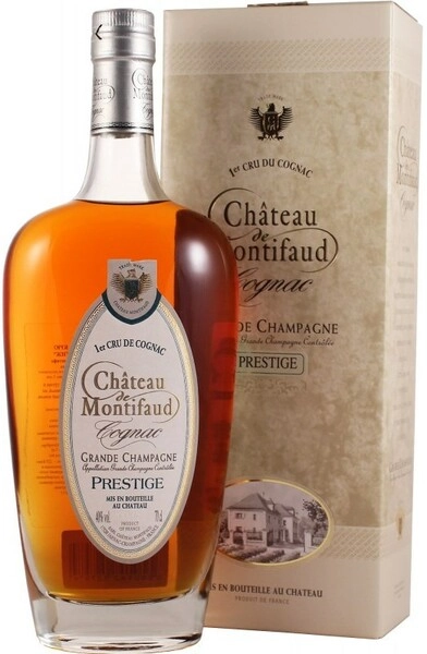 Коньяк Chateau de Montifaud Prestige, Grande Champagne AOC, gift box, 0.7 л