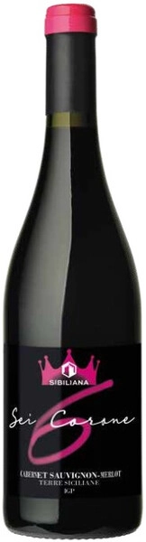 Вино Sibiliana, Sei Corone Cabernet Sauvignon-Merlot, Terre Siciliane IGP