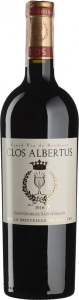 Вино Clos Albertus, Saint-Georges Saint-Emilion AOC, 2016