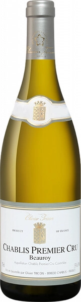 Вино Olivier Tricon, Chablis Premier Cru Beauroy AOC, 2022