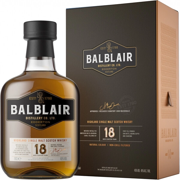 Виски Balblair 18 Years, gift box, 0.7 л