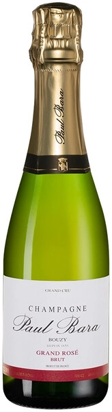 Шампанское Paul Bara, Brut Grand Rose Grand Cru, Champagne AOC, 375 мл