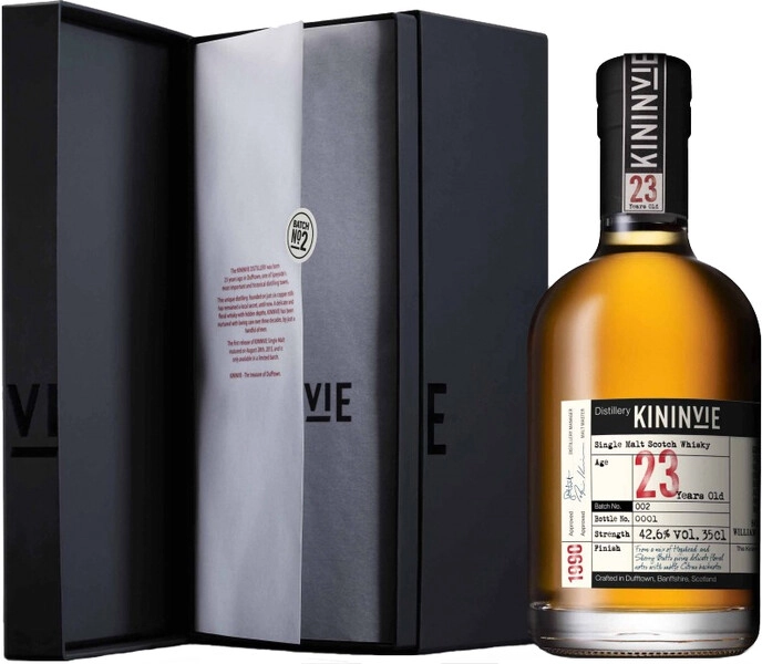 Виски Kininvie 23 years old, gift box, 350 мл