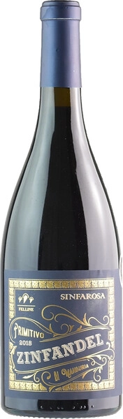 Вино Racemi, Sinfarosa Zinfandel, Primitivo di Manduria DOC, 2018