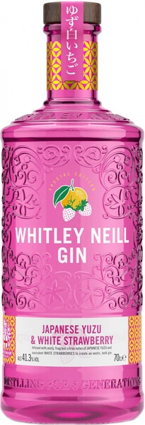 Джин Whitley Neill Japanese Yuzu & White Strawberry, 0.7 л