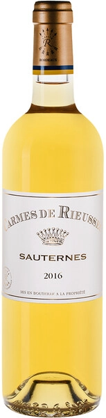 Вино Les Carmes de Rieussec, Sauternes AOC, 2016