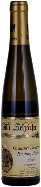 Вино Willi Schaefer, Graacher Domprobst Riesling Auslese #11, 2019, 375 мл